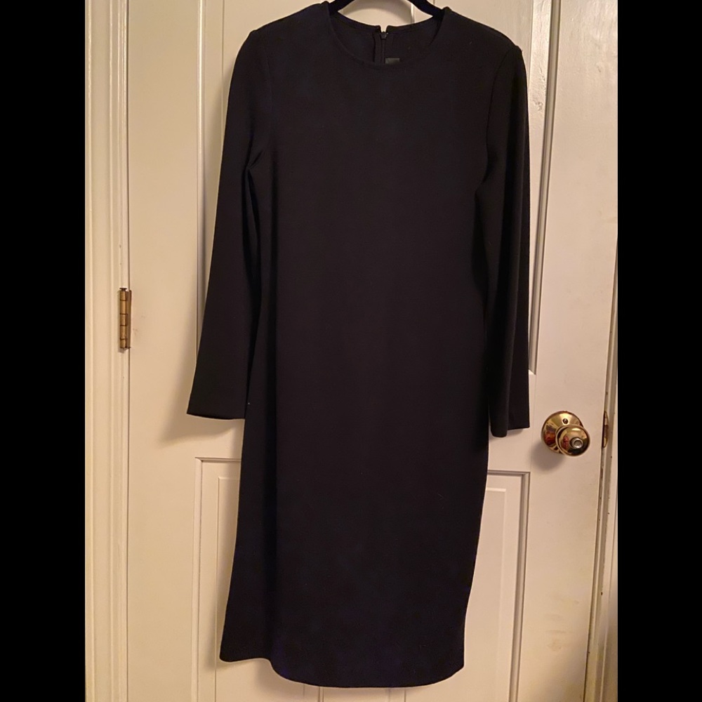 Vintage St John Black long sleeve dress